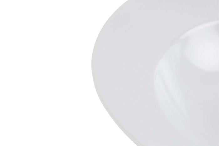 Hermia Plato de Servicio PT025126F004A0000000AMTE00 Cerámica Blanco 26 cm